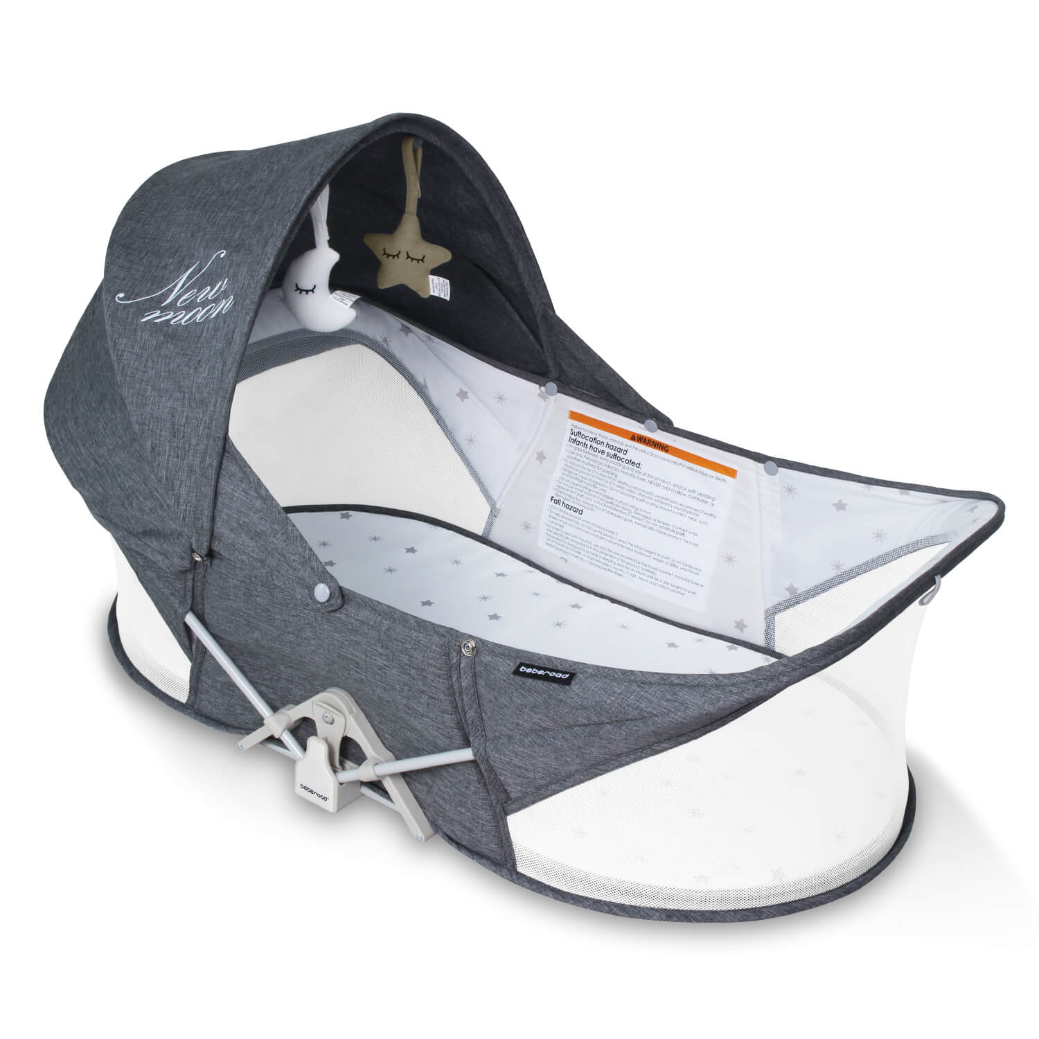 summer infant travel bassinet Beberoad Newmoon Portable Travel Bassinet