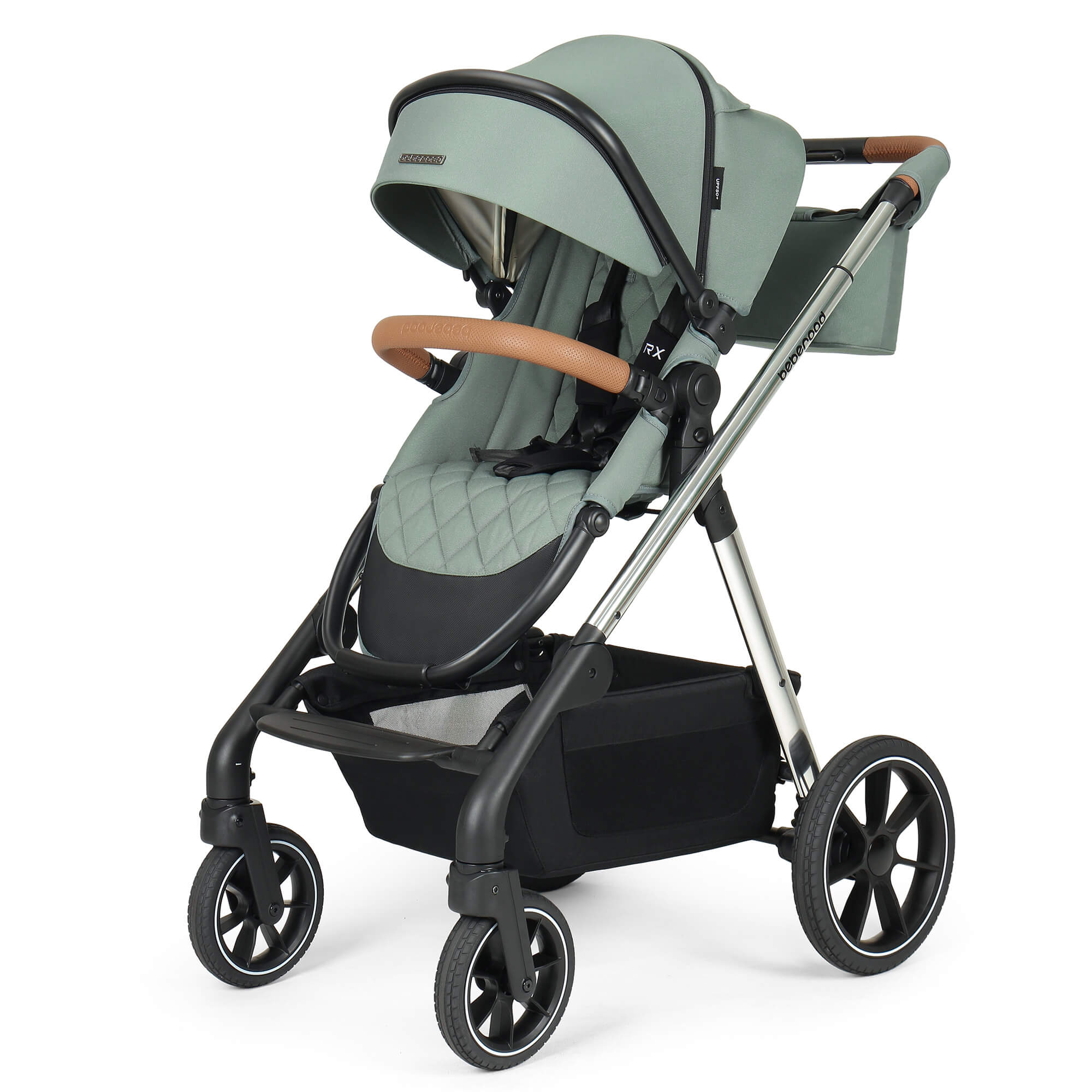 Beberoad RX 3-in-1 Baby Stroller with Bassinet - Newborn to
