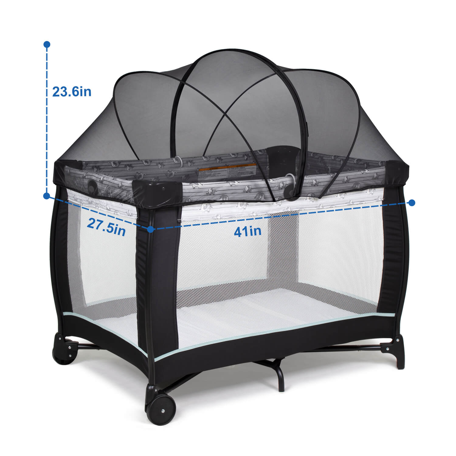 Pack and Play Playard Mosquito Net