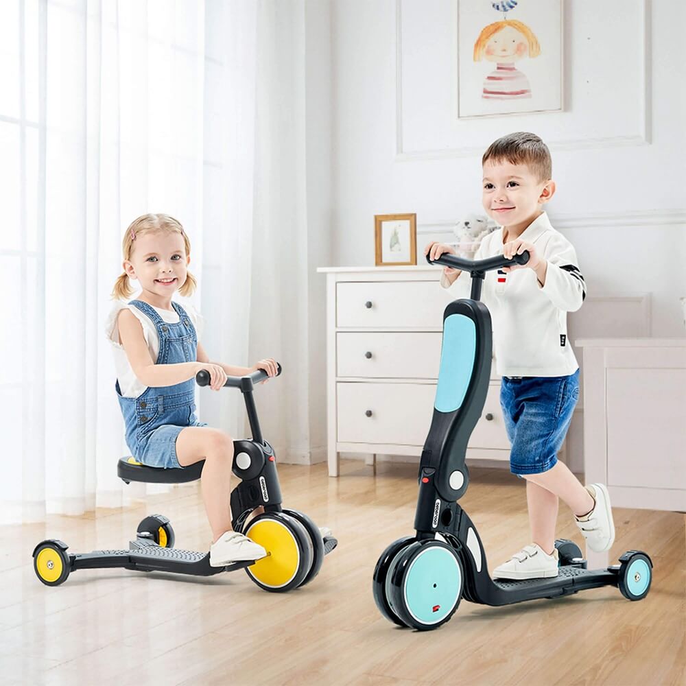 5-in-1 multi scooter, more color, more funny
